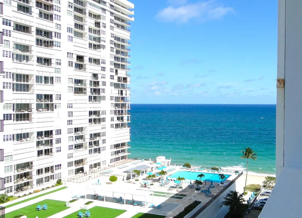 BALCONY VIEW at 4250 GALT OCEAN Drive 11J, Fort Lauderdale