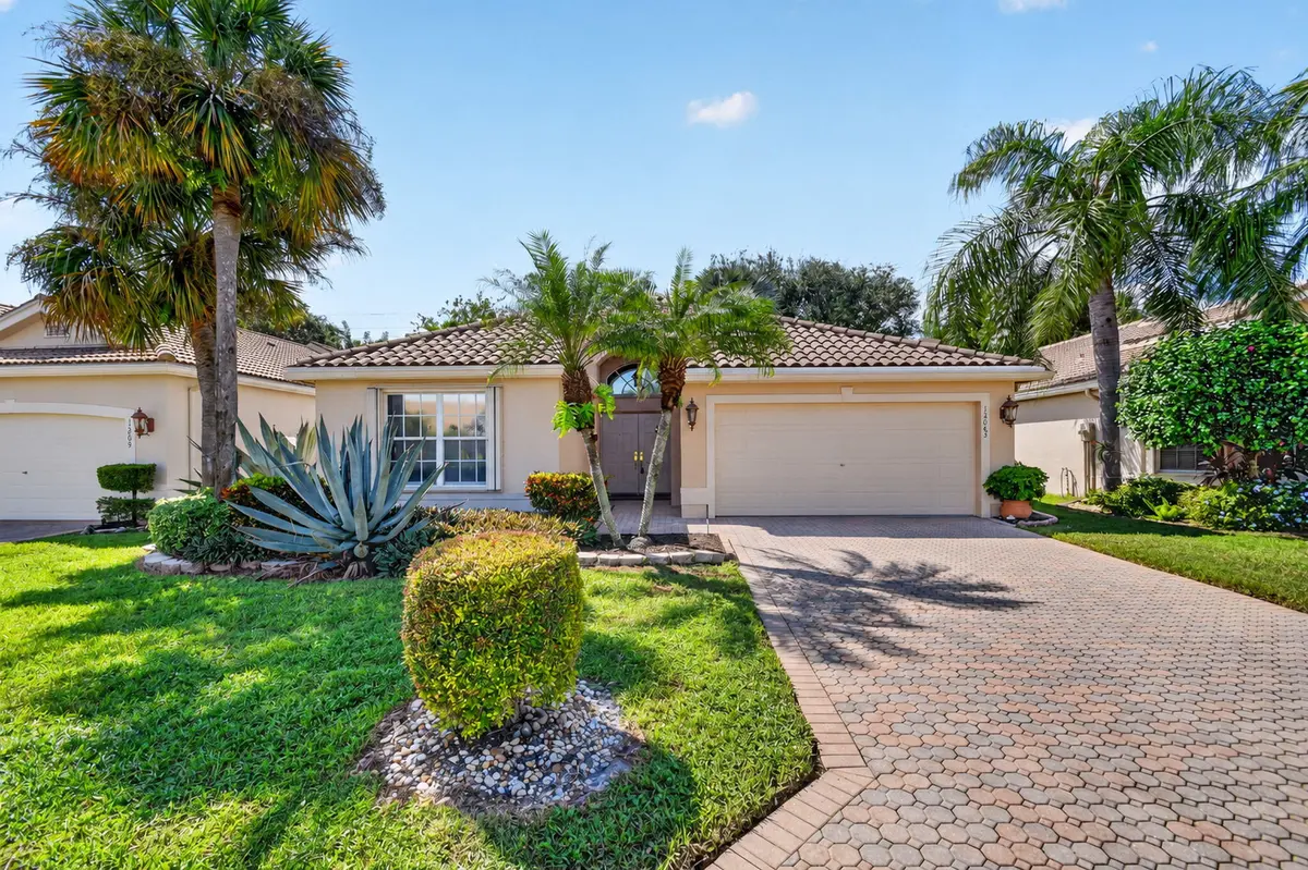 FRONT OF HOME at 13063 Misty Gilbralter Way, Delray Beach
