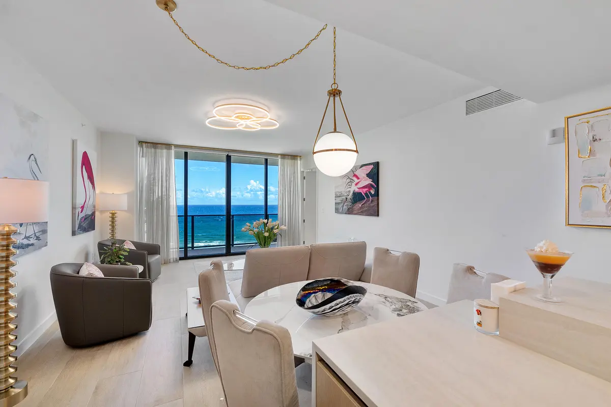 Kitchen Table area at 900 N OCEAN Boulevard 1204, Pompano Beach
