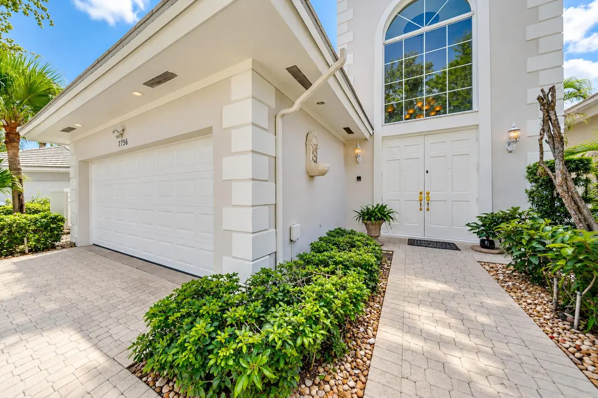 Arched window at 7756 Travelers Tree Drive, Boca Raton