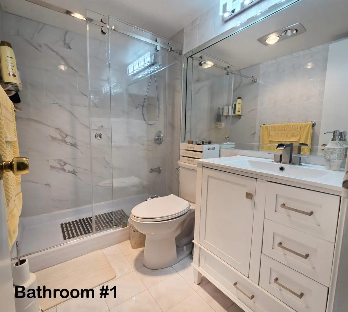 BATHROOM 1 at 327 Chatham Chatham P 327, West Palm Beach