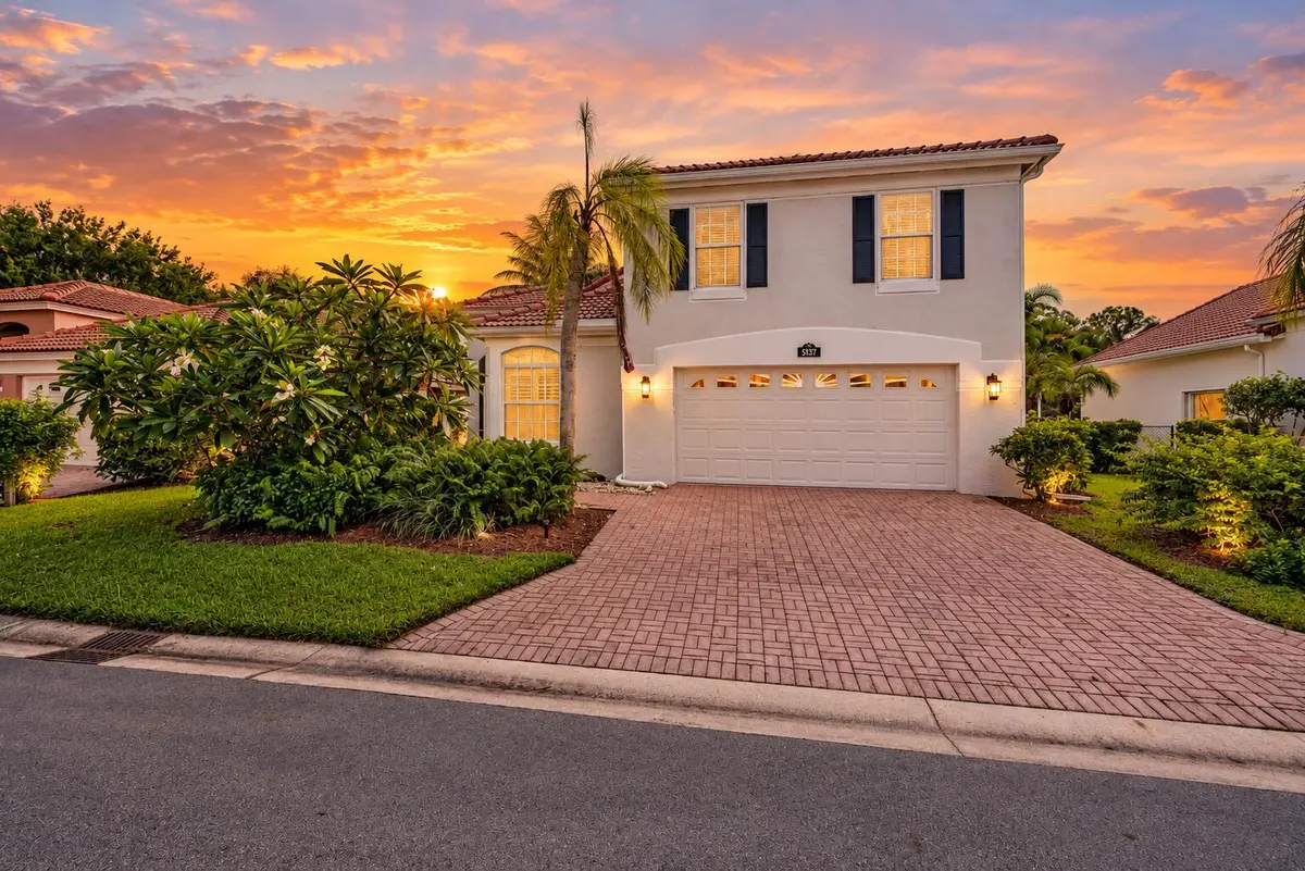 Mediterranean Home at Sunset at 5137 Elpine Way, Riviera Beach