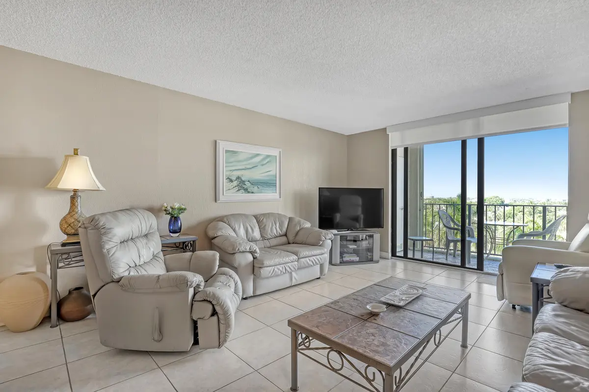 Living Room at 145 S Ocean Avenue 601, Palm Beach Shores