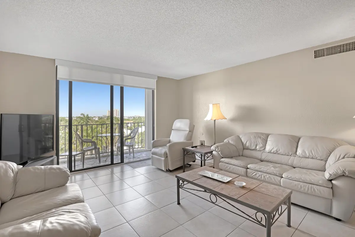 Living Room at 145 S Ocean Avenue 601, Palm Beach Shores