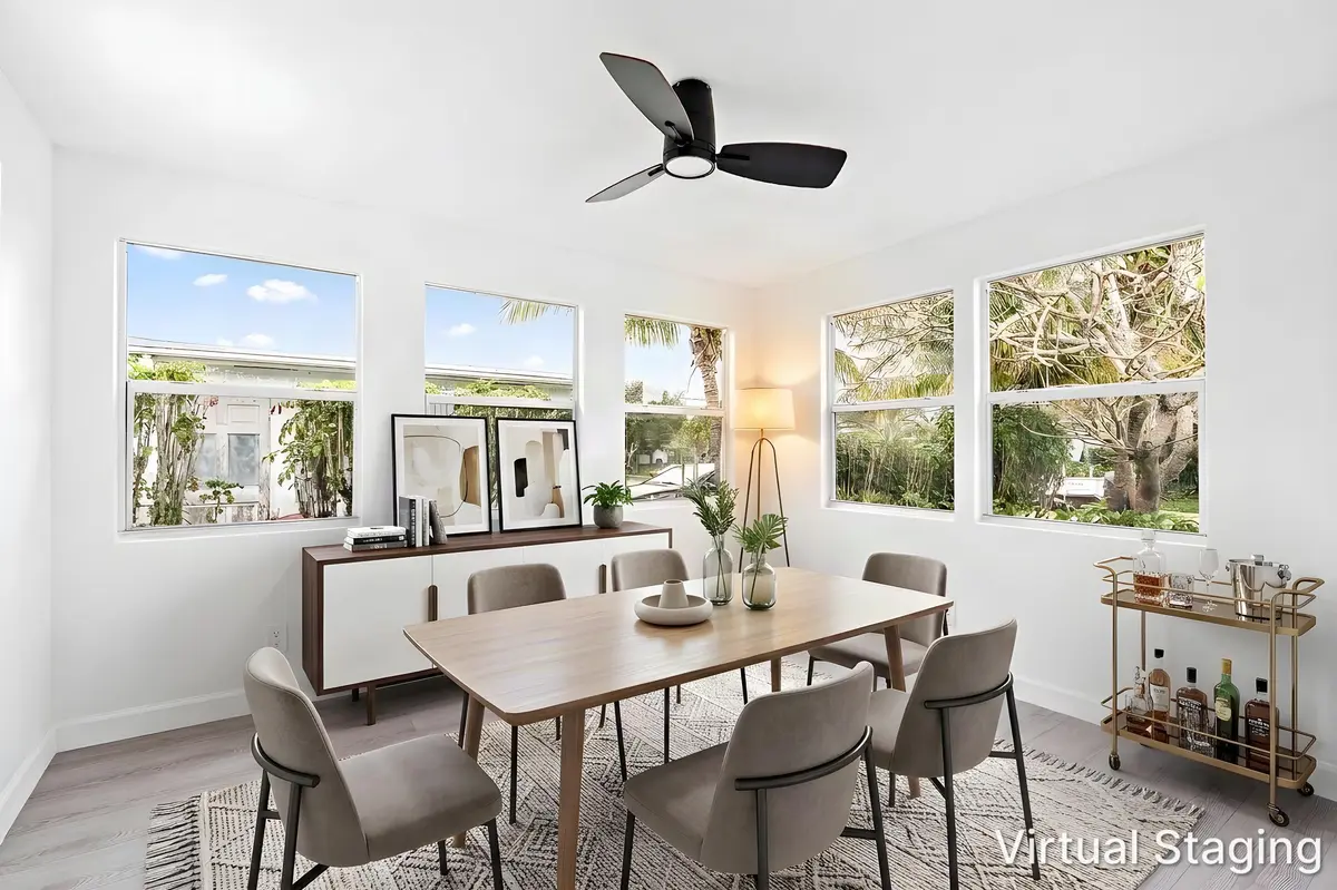 Staged Sun Room at 720 S 11th Street, Lantana