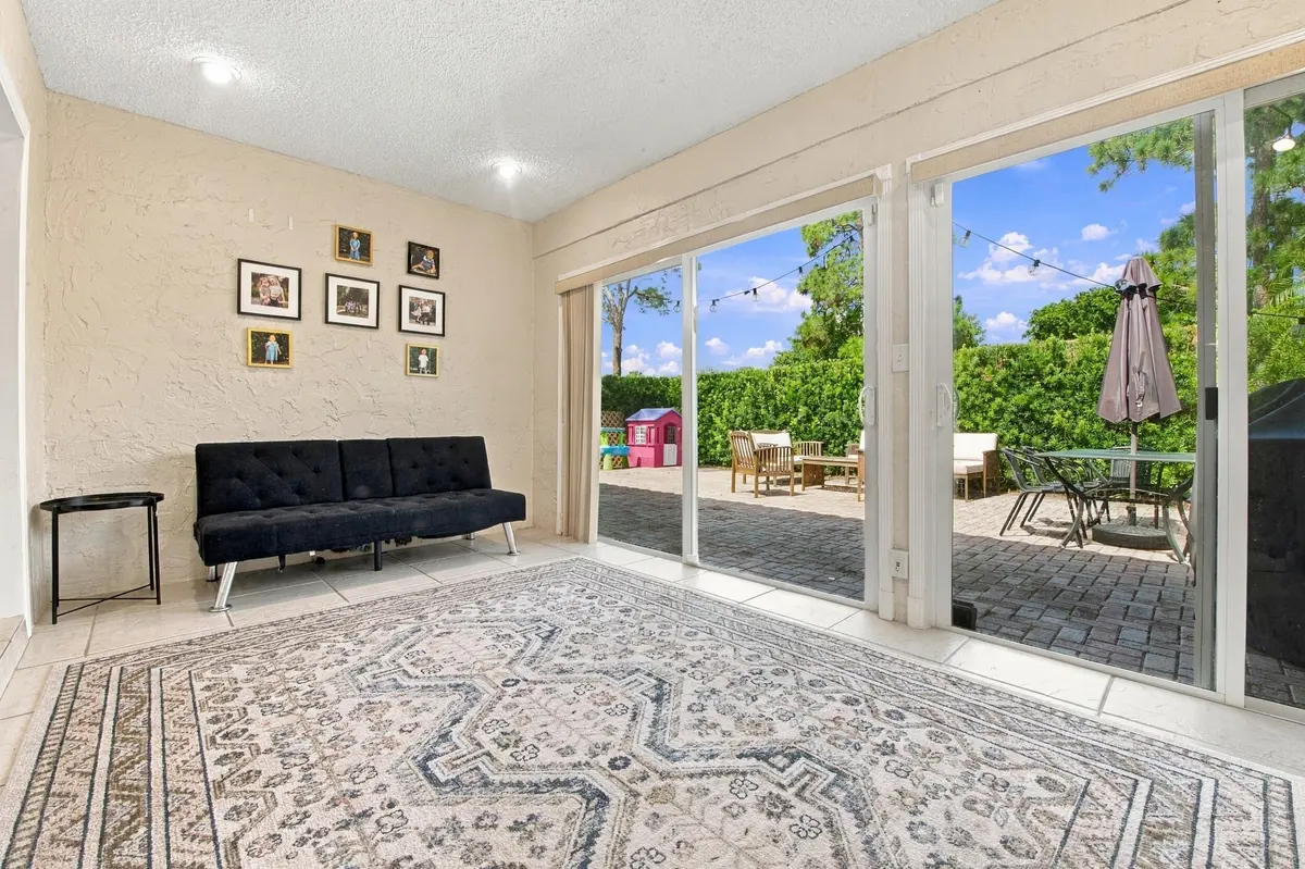 family room at 6911 Consolata Street, Boca Raton