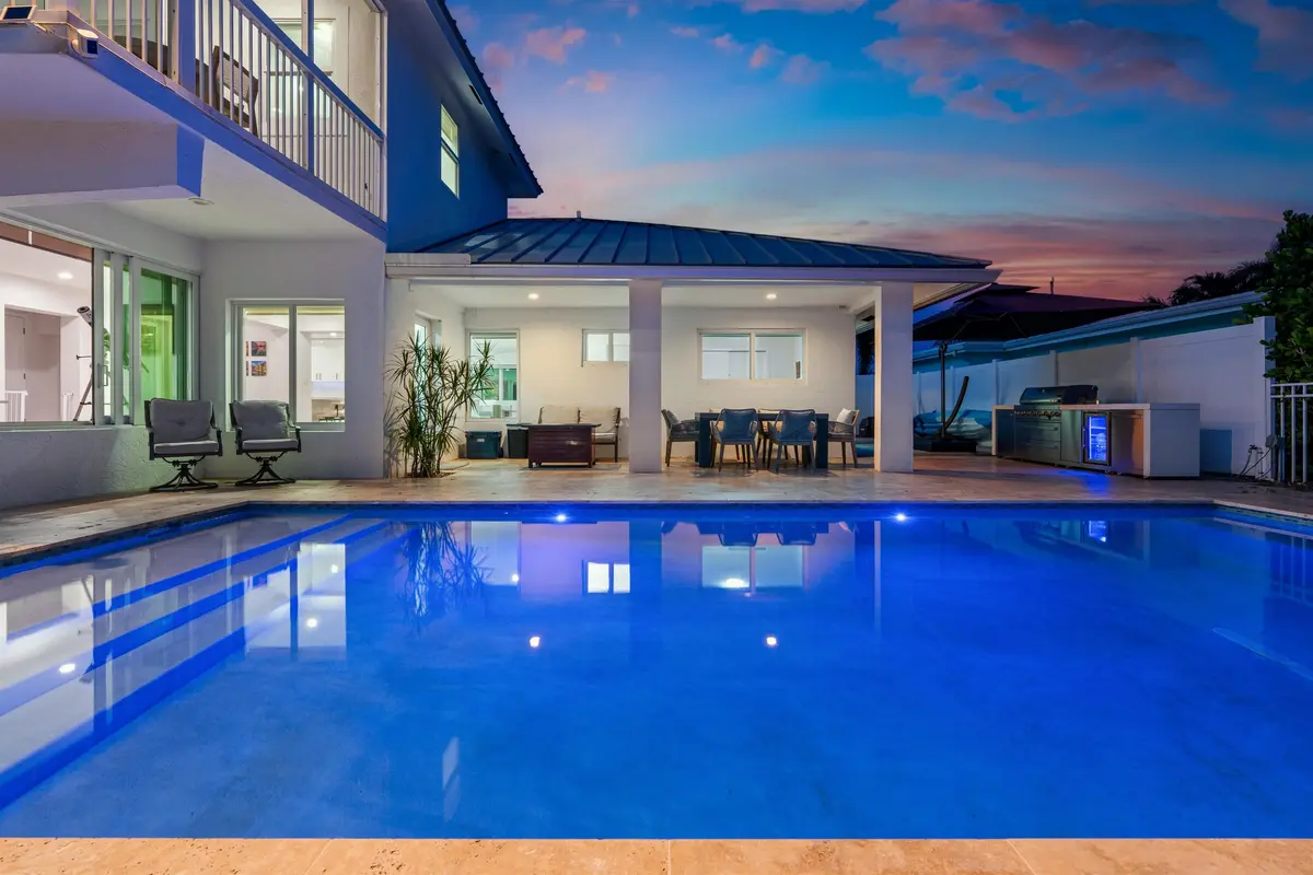 POOL_TO_REAR_STRAIGHT_SUNSET at 120 SE 12th Court, Pompano Beach