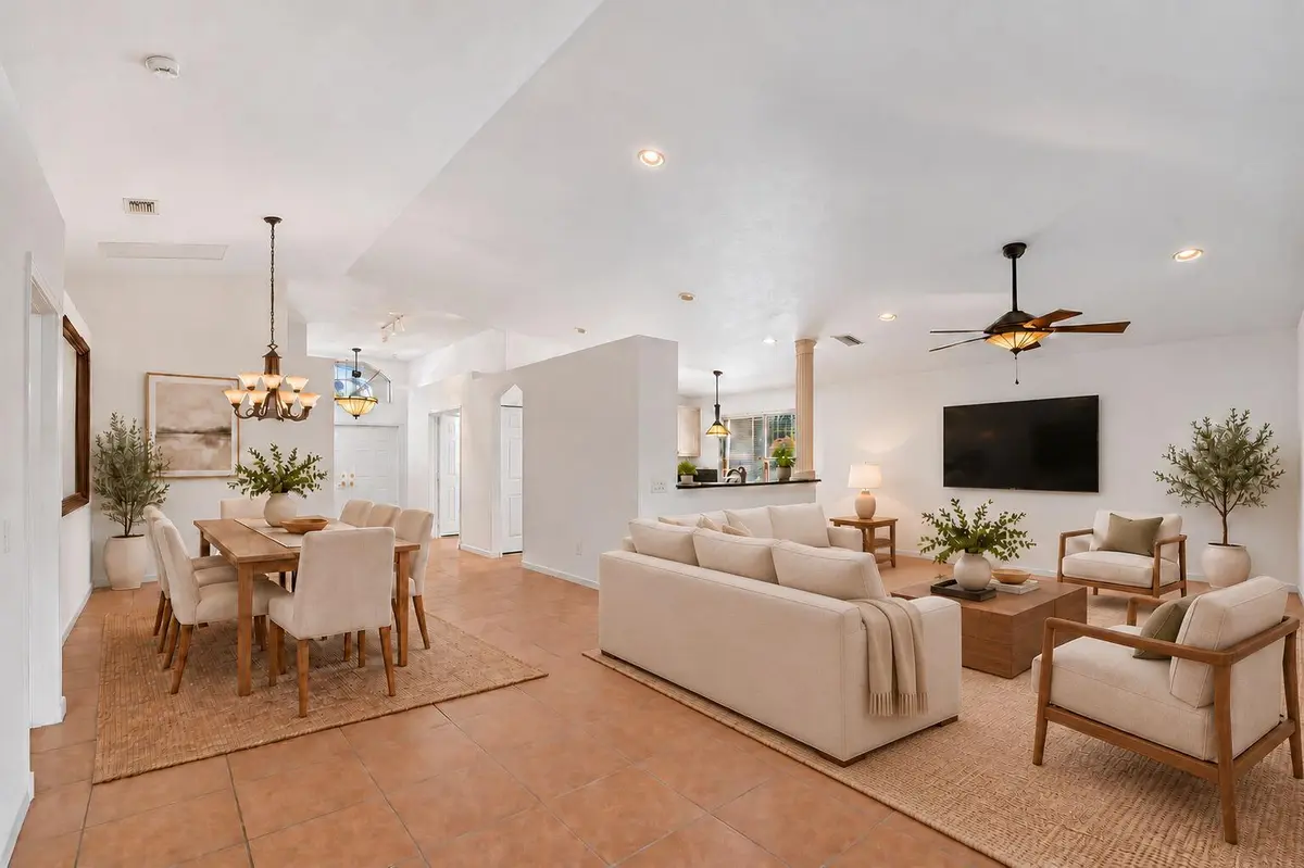 DINING ROOM & GREAT ROOM VIRTUAL at 13063 Misty Gilbralter Way, Delray Beach