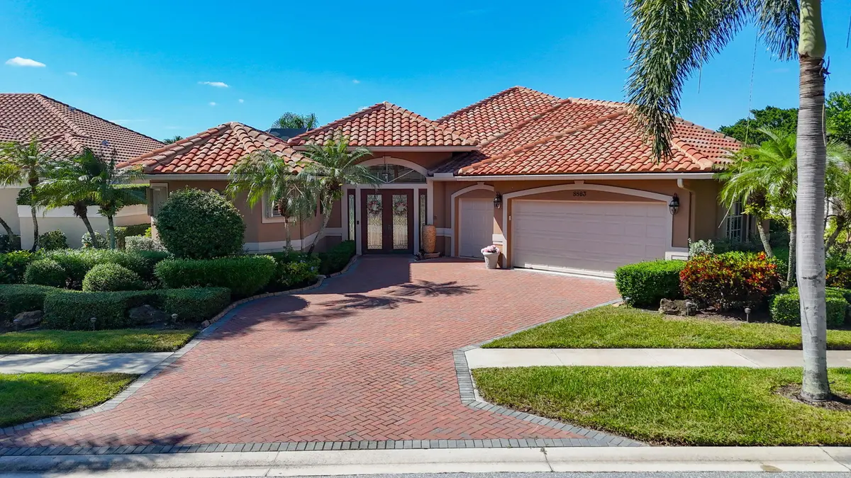 Front of Home at 8863 LAKES Boulevard, West Palm Beach