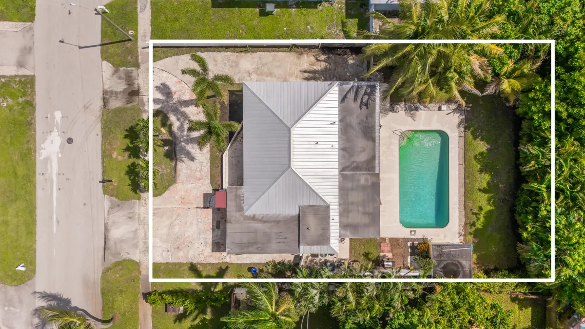 Aerial View at 214 NE 28TH Road, Boca Raton