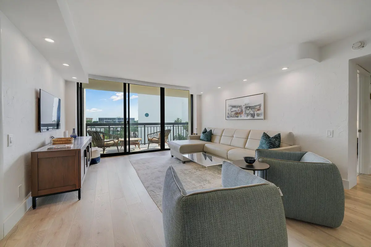 Living Room at 2697 N OCEAN F-403, Boca Raton