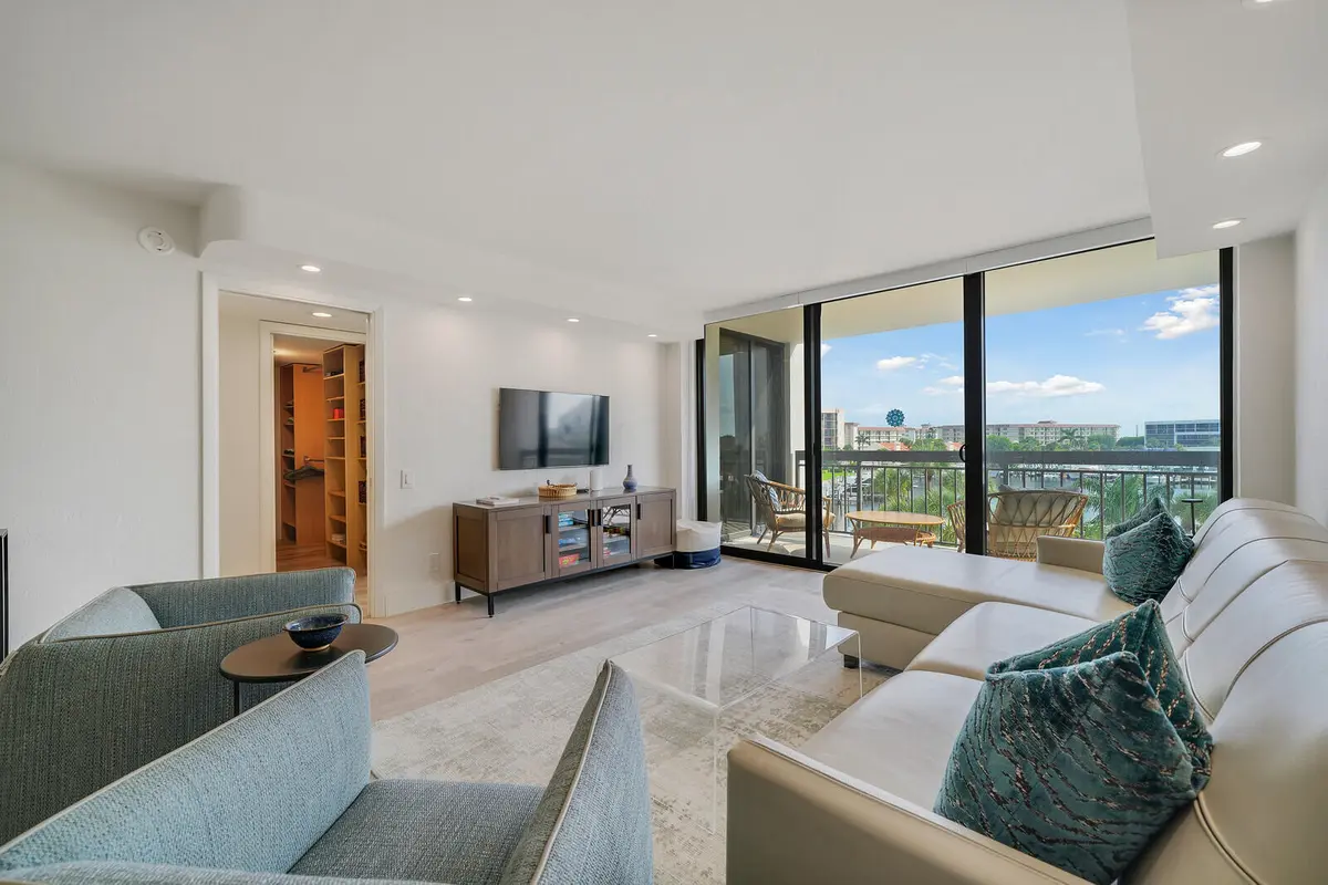 Living Room at 2697 N OCEAN F-403, Boca Raton