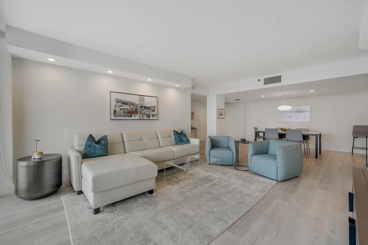 Living Room at 2697 N OCEAN F-403, Boca Raton