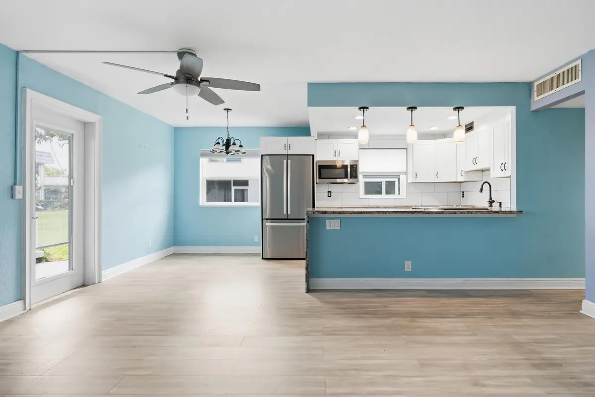 VIEW FROM LIVING at 220 Tuscany D, Delray Beach