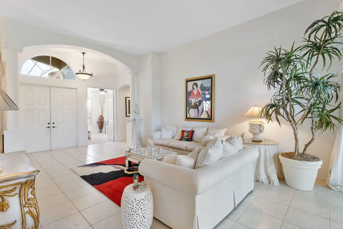 Living Room at 7389 Viale Michelangelo, Delray Beach