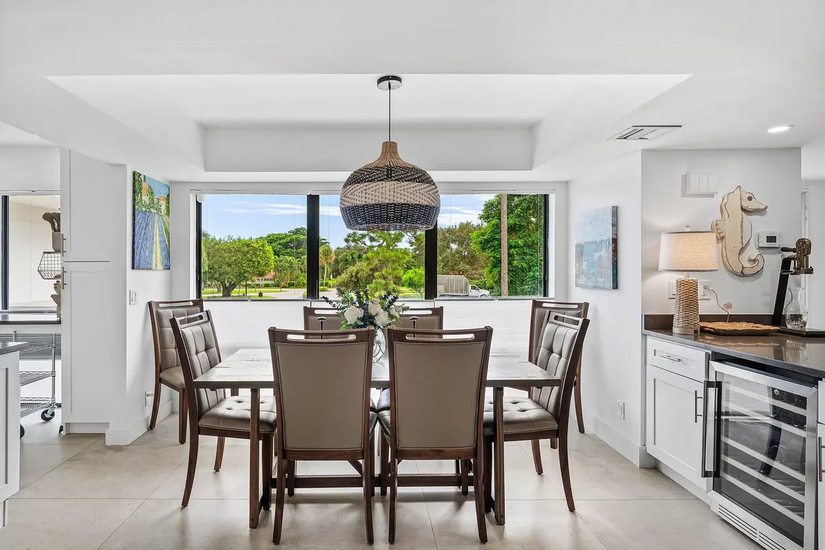 Dining Area at 4275 B Quail Ridge Drive Sandpiper, Boynton Beach