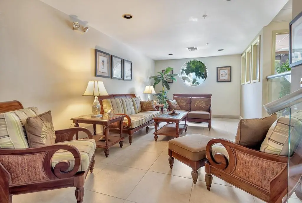 Lobby at 1009 N Ocean Boulevard 411, Pompano Beach