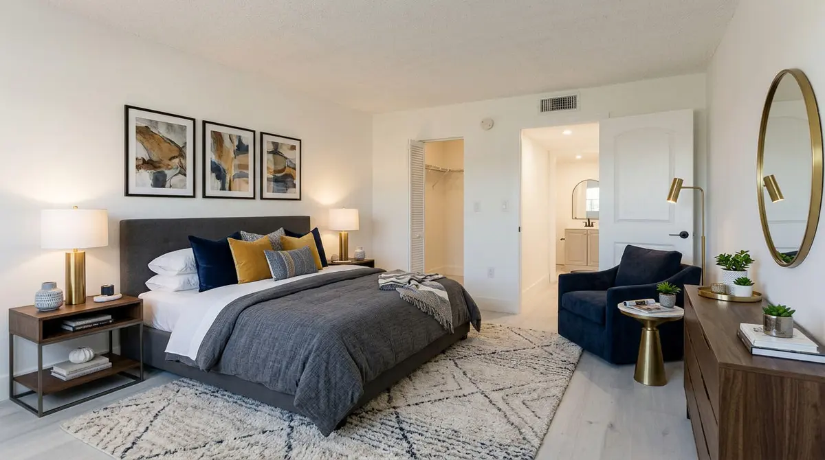 Bedroom at 8110 SUNRISE LAKES Boulevard 108, Sunrise