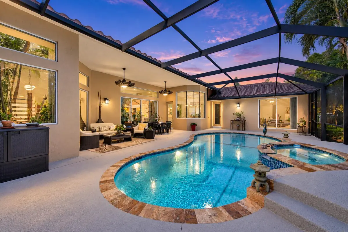 Twilight Poolside Patio Retreat at 1051 NW 121ST Terrace, Coral Springs