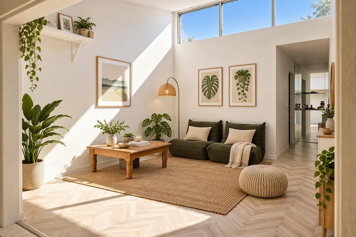 Living Room at 2532 Boundbrook Drive 104, Palm Springs