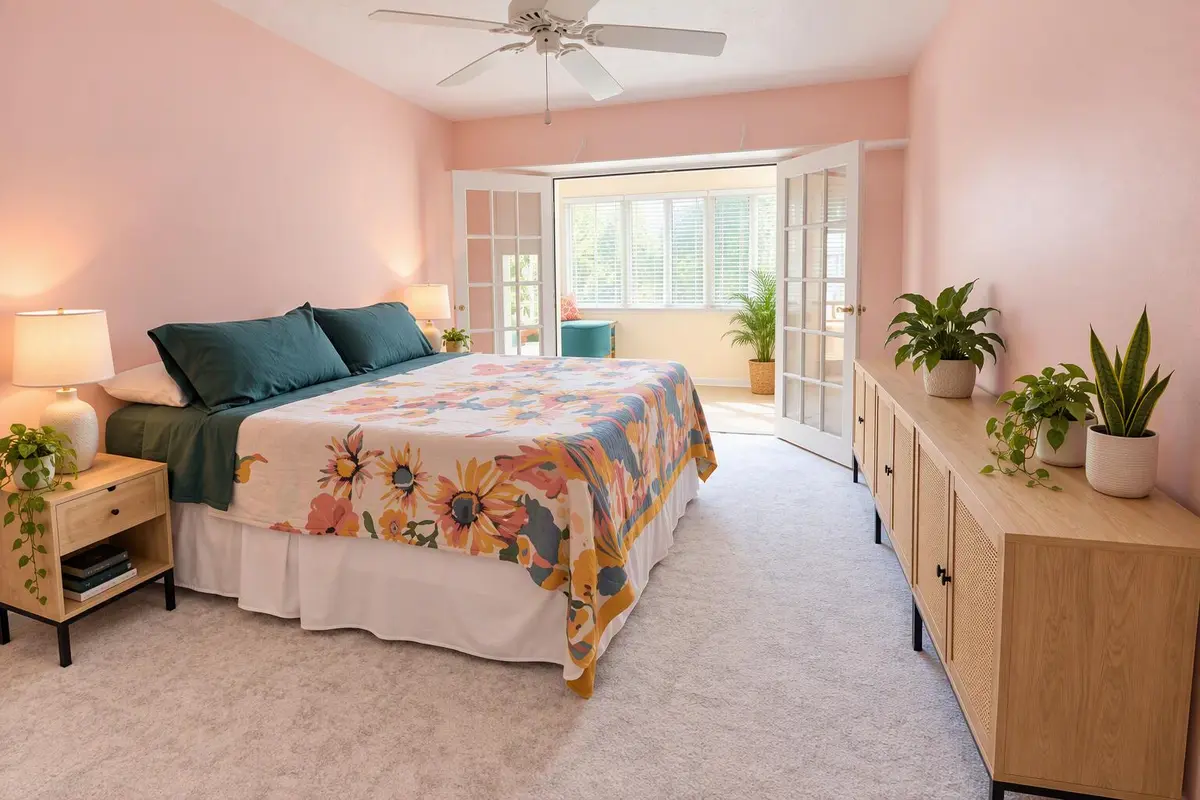 Master_Bedroom at 2532 Boundbrook Drive 104, Palm Springs