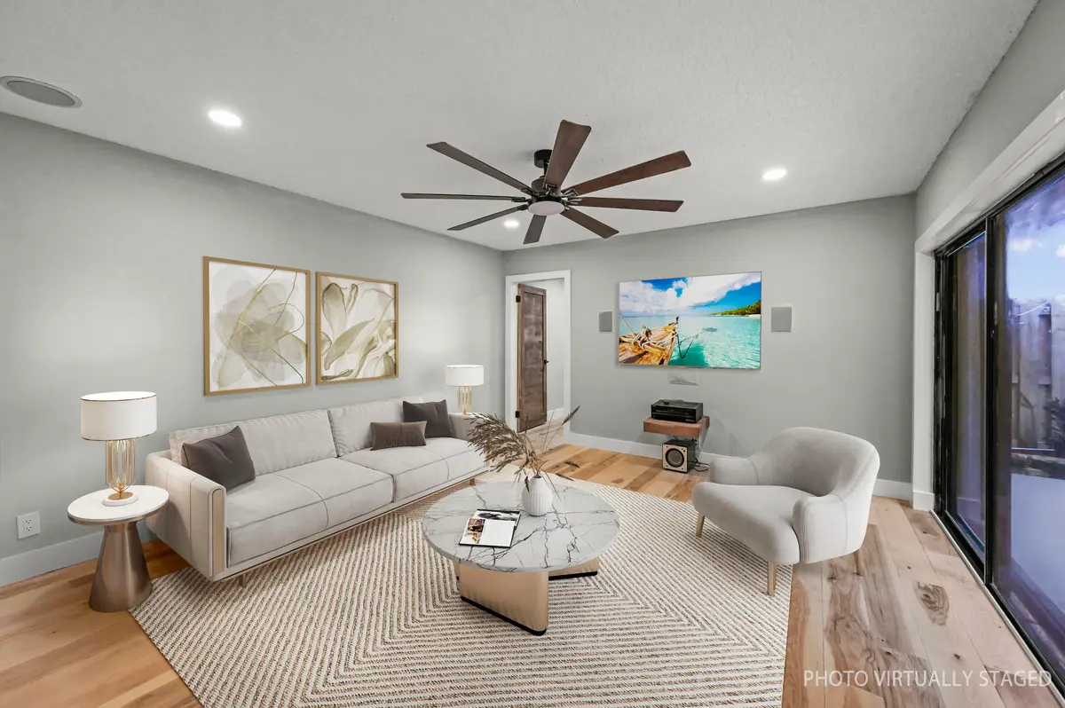 Living Room at 301 MIRAMAR Lane C1, Palm Beach Gardens
