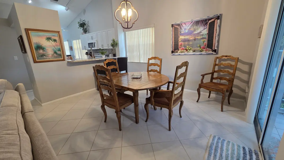 Dining Room at 7634 MAJESTIC PALM Drive 201, Boynton Beach