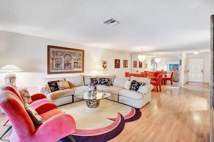 14 D vwestgate living room 3 at 14 WESTGATE Lane 14D, Boynton Beach