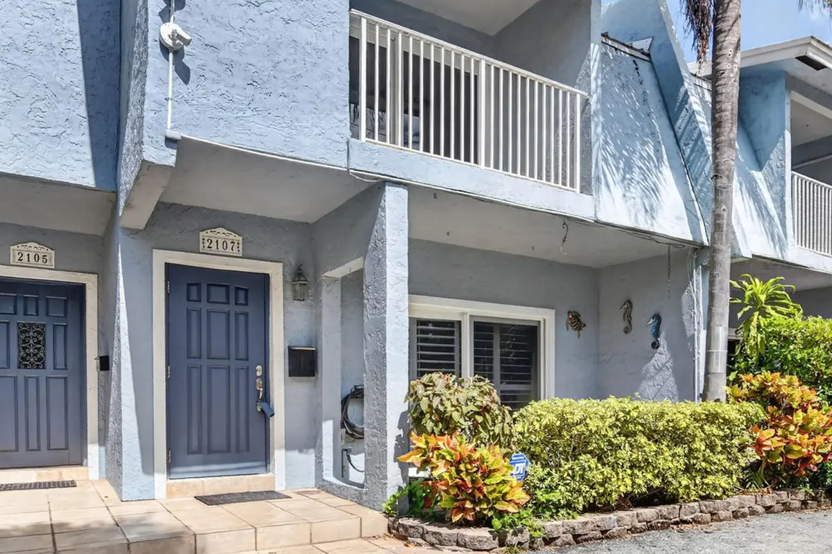 Exterior Front at 2107 NE 44th Street, Lighthouse Point