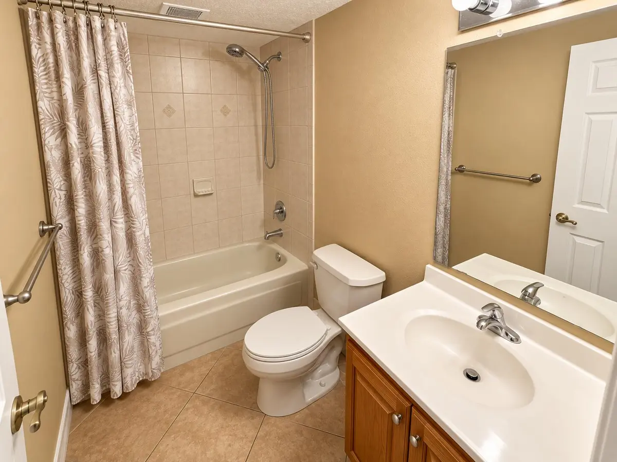 Clean Neutral Bathroom Interior at 22765 SW 66TH Avenue 104, Boca Raton