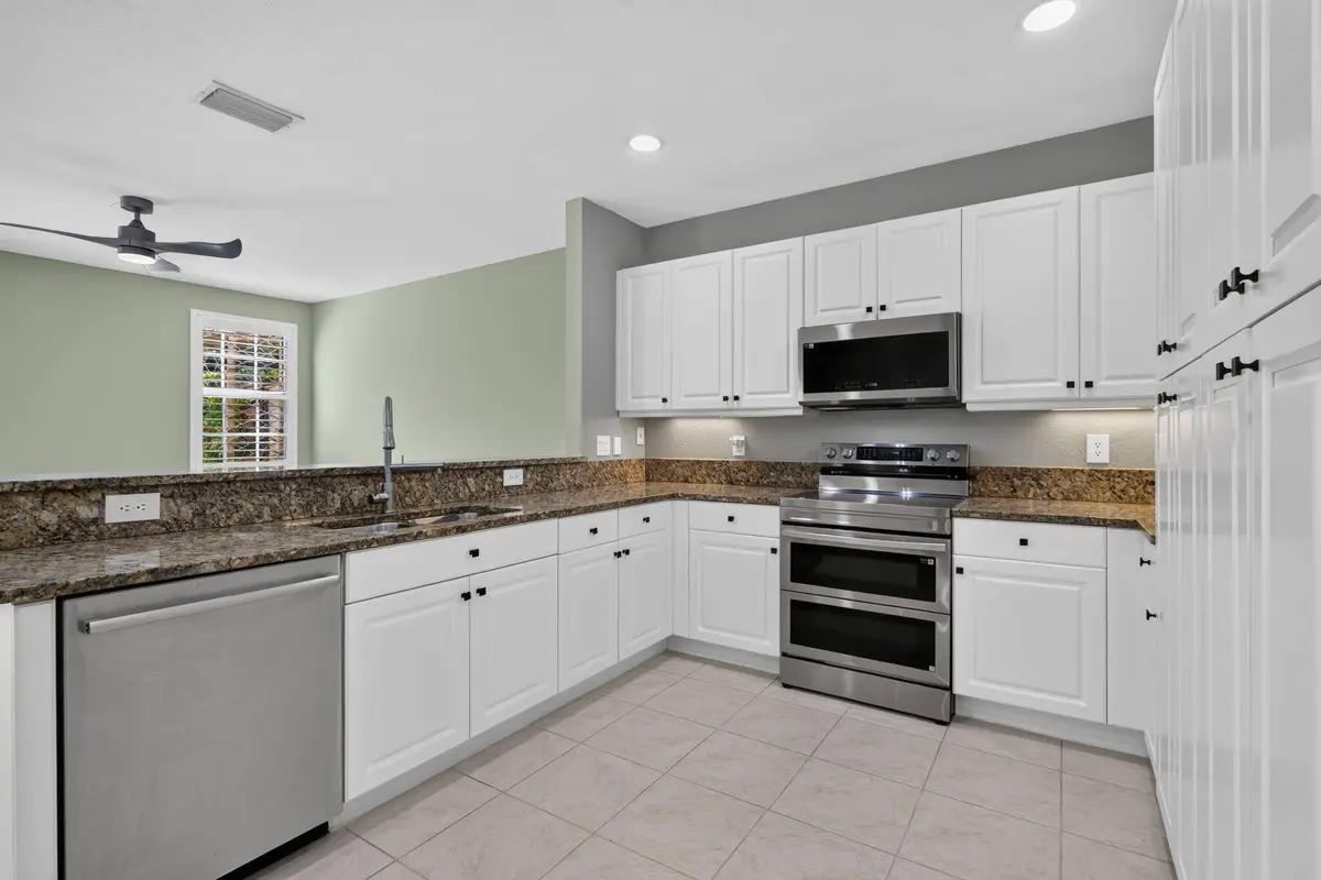 Lots of cabinets! at 1015 Ventnor Avenue 3A, Delray Beach