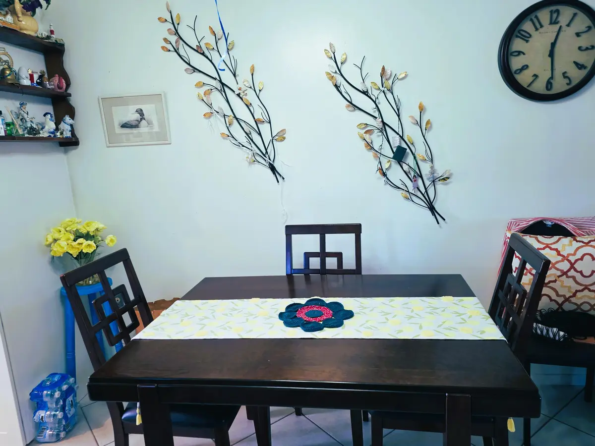 Dining area at 2747 Dudley Drive C, West Palm Beach