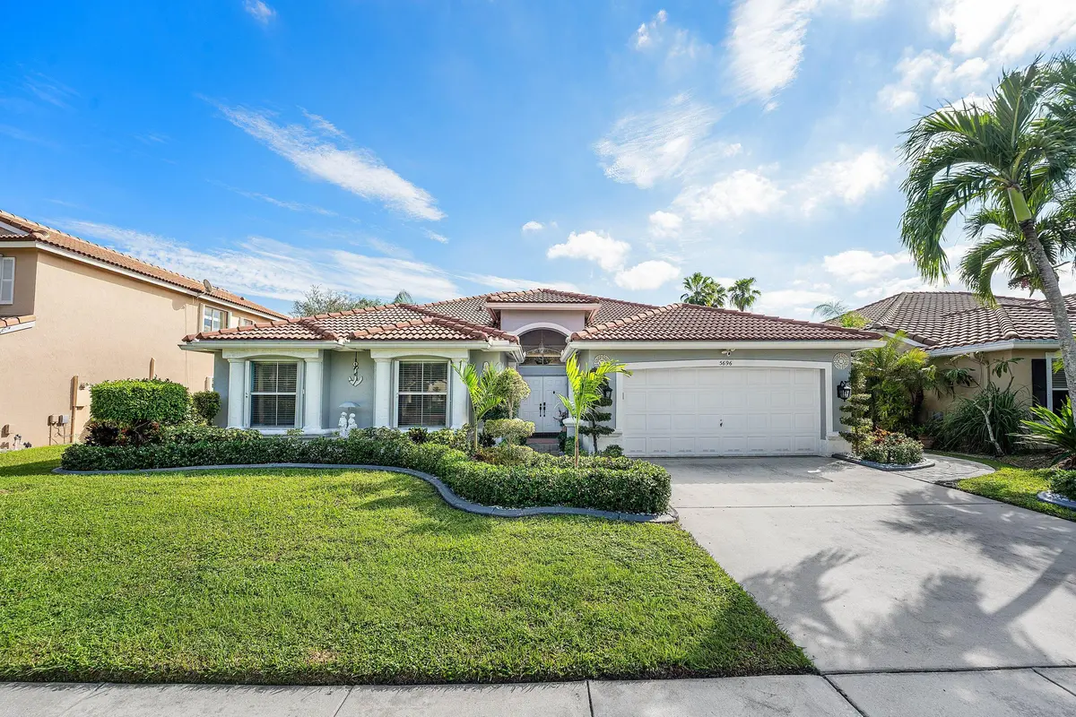 Front at 5696 Muirfield Village Circle, Lake Worth