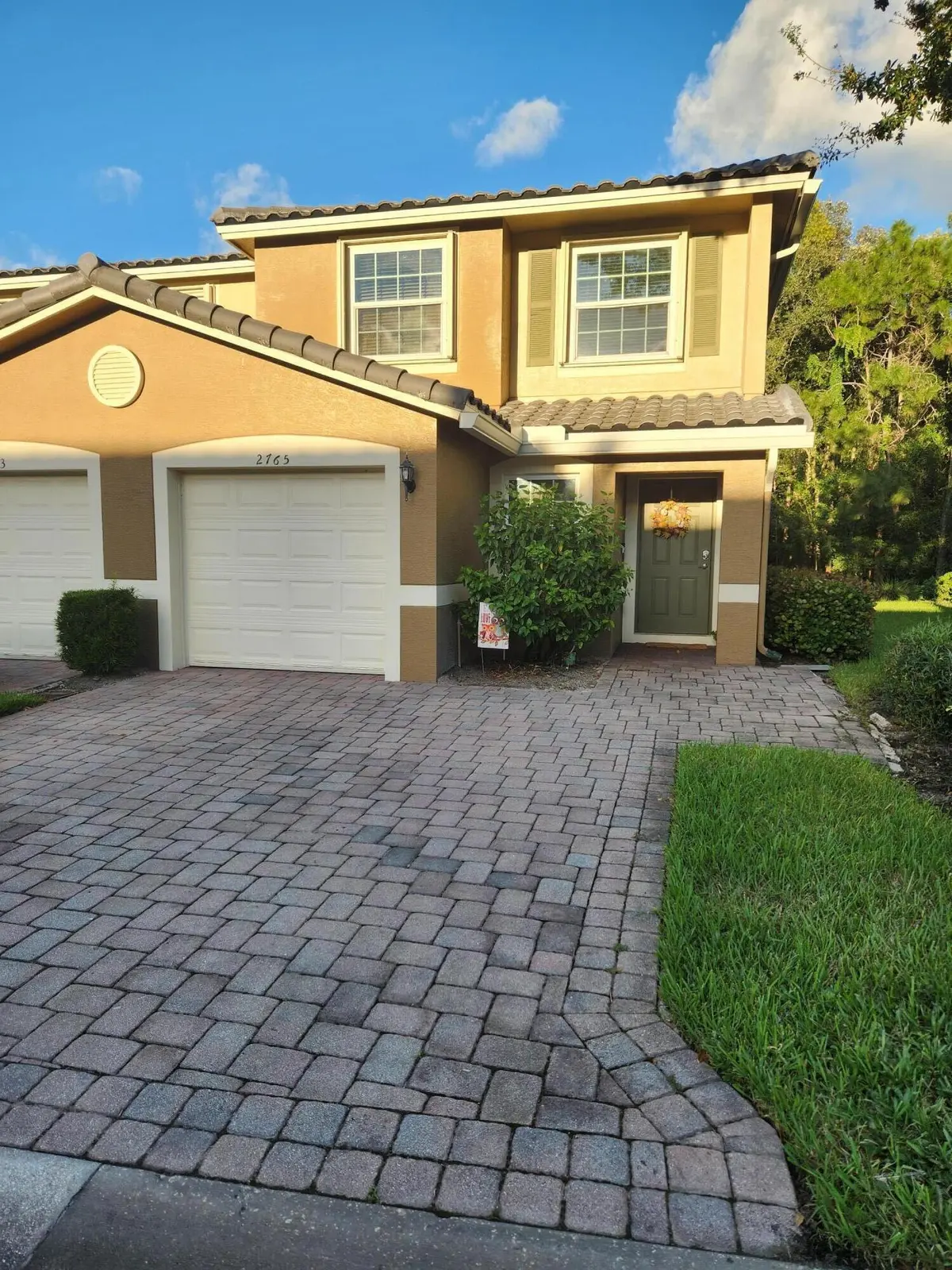 Front door entrance at 2765 SE Birmingham Drive, Stuart