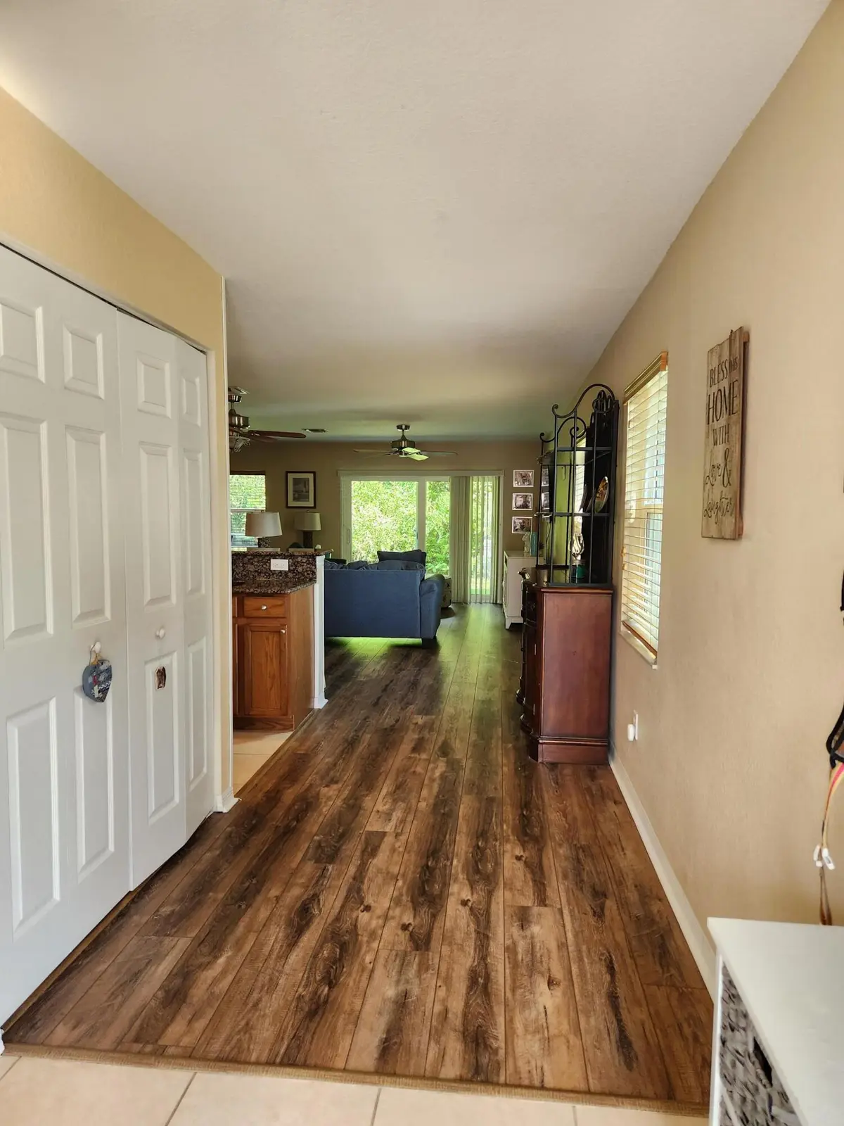 Foyer looking toward slider at 2765 SE Birmingham Drive, Stuart