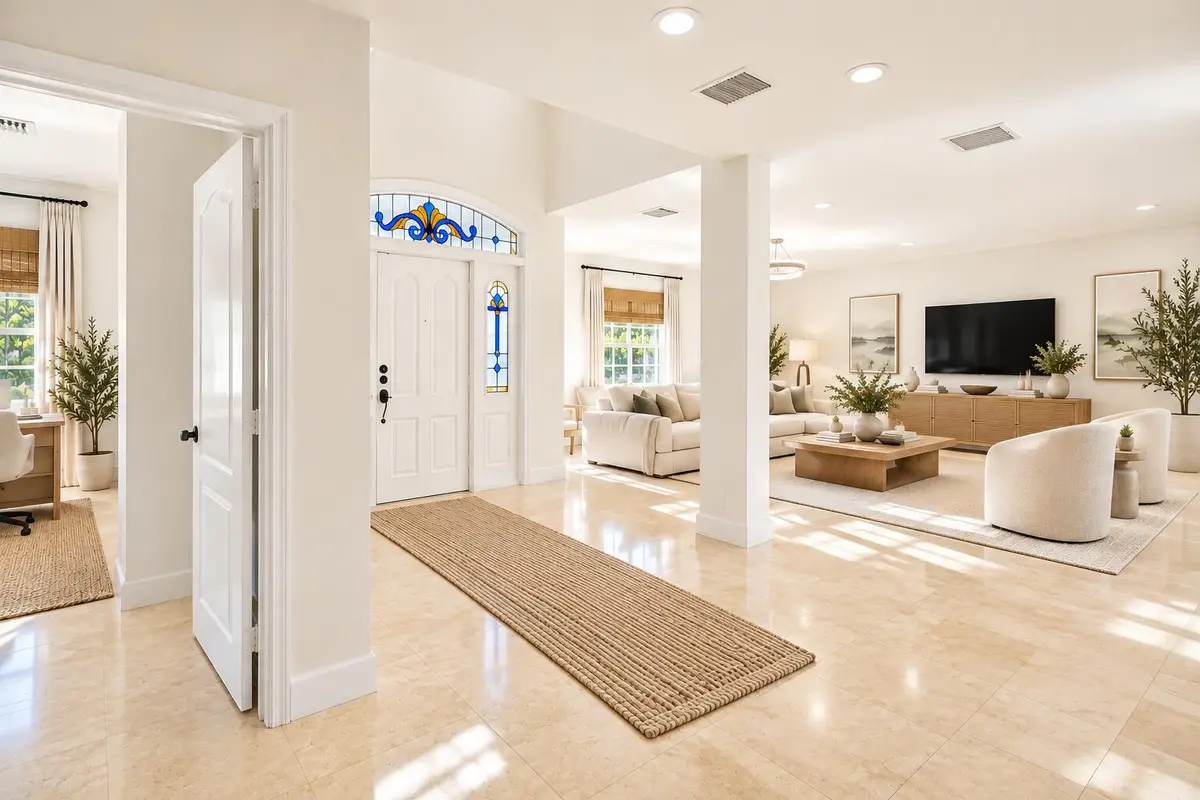 Main entrance/foyer at 851 N 11TH Avenue, Hollywood