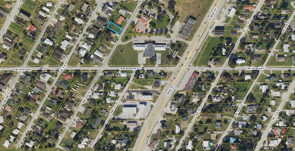 Satelite view at 536 SW 2ND Street, Belle Glade