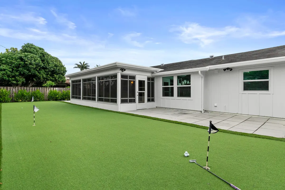 Backyard at 3917 Coelebs Avenue, Boynton Beach