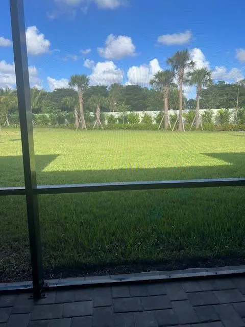 back yard at 11068 Gln Orch Lane, Boynton Beach