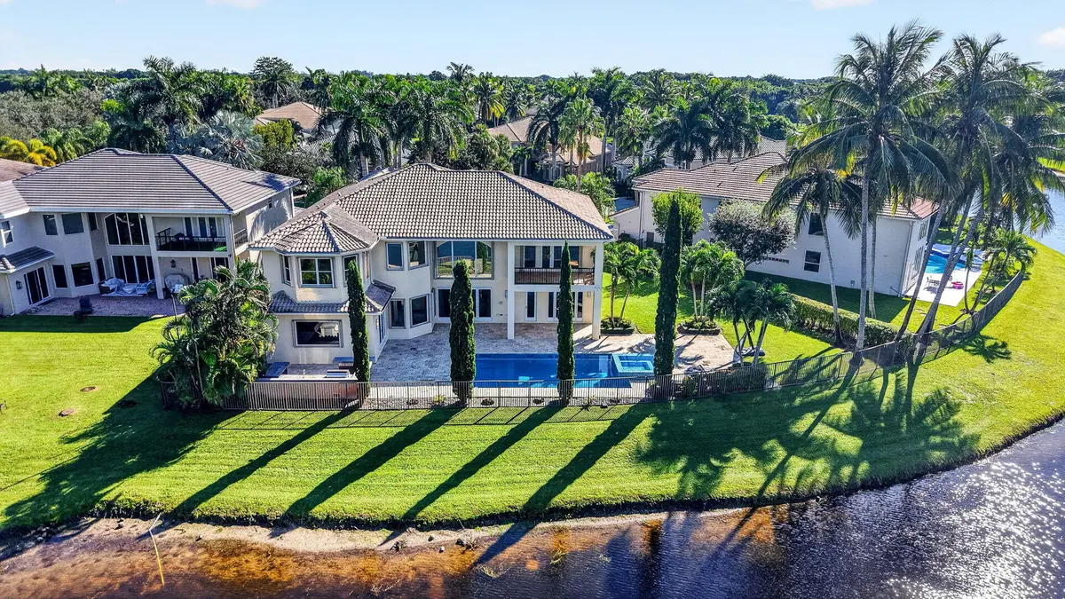 Aerial of home at 15779 VIANA WINDS Point, Delray Beach