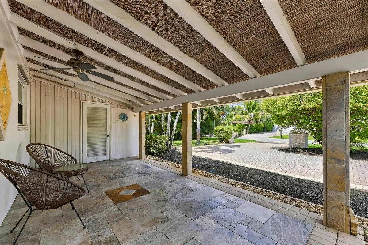 Front Patio at 5660 Lee Drive, West Palm Beach