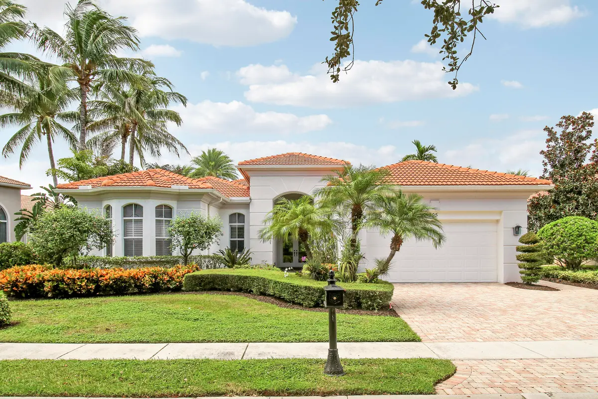 Front Yard-3 at 705 Cote Azur Drive, Palm Beach Gardens