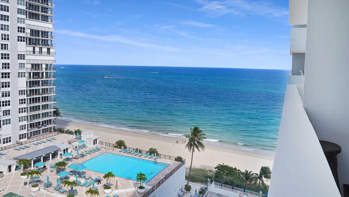 BALCONY VIEW at 4250 GALT OCEAN Drive 11J, Fort Lauderdale