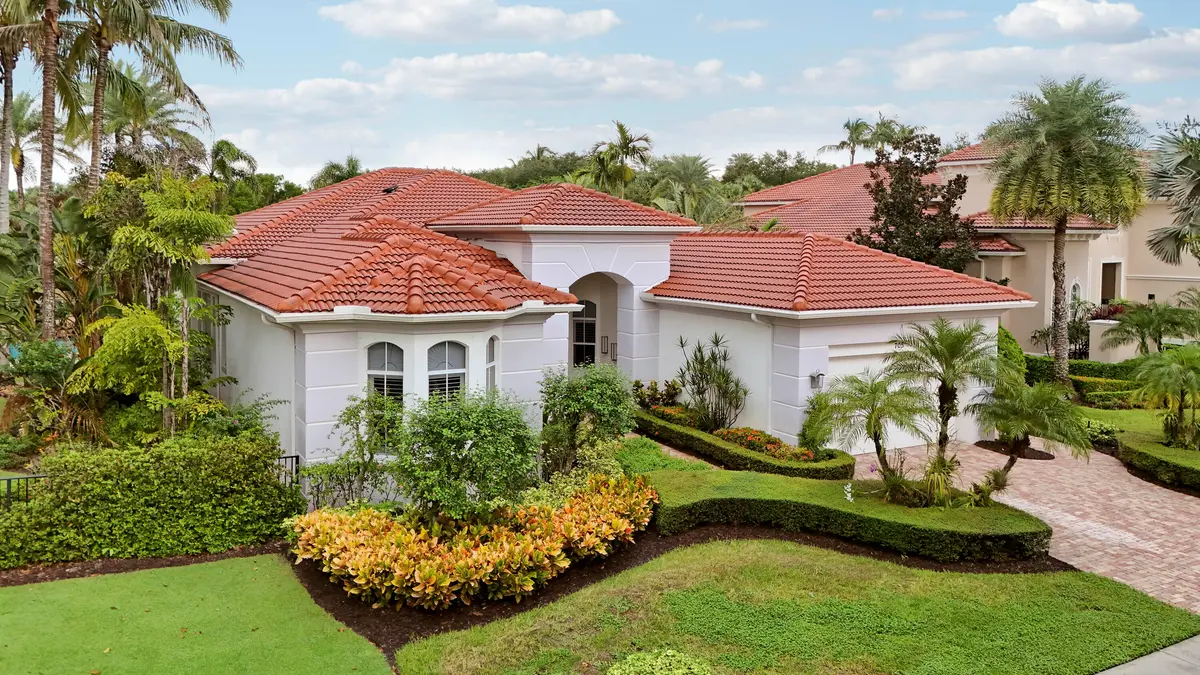 Front Yard-2 at 705 Cote Azur Drive, Palm Beach Gardens