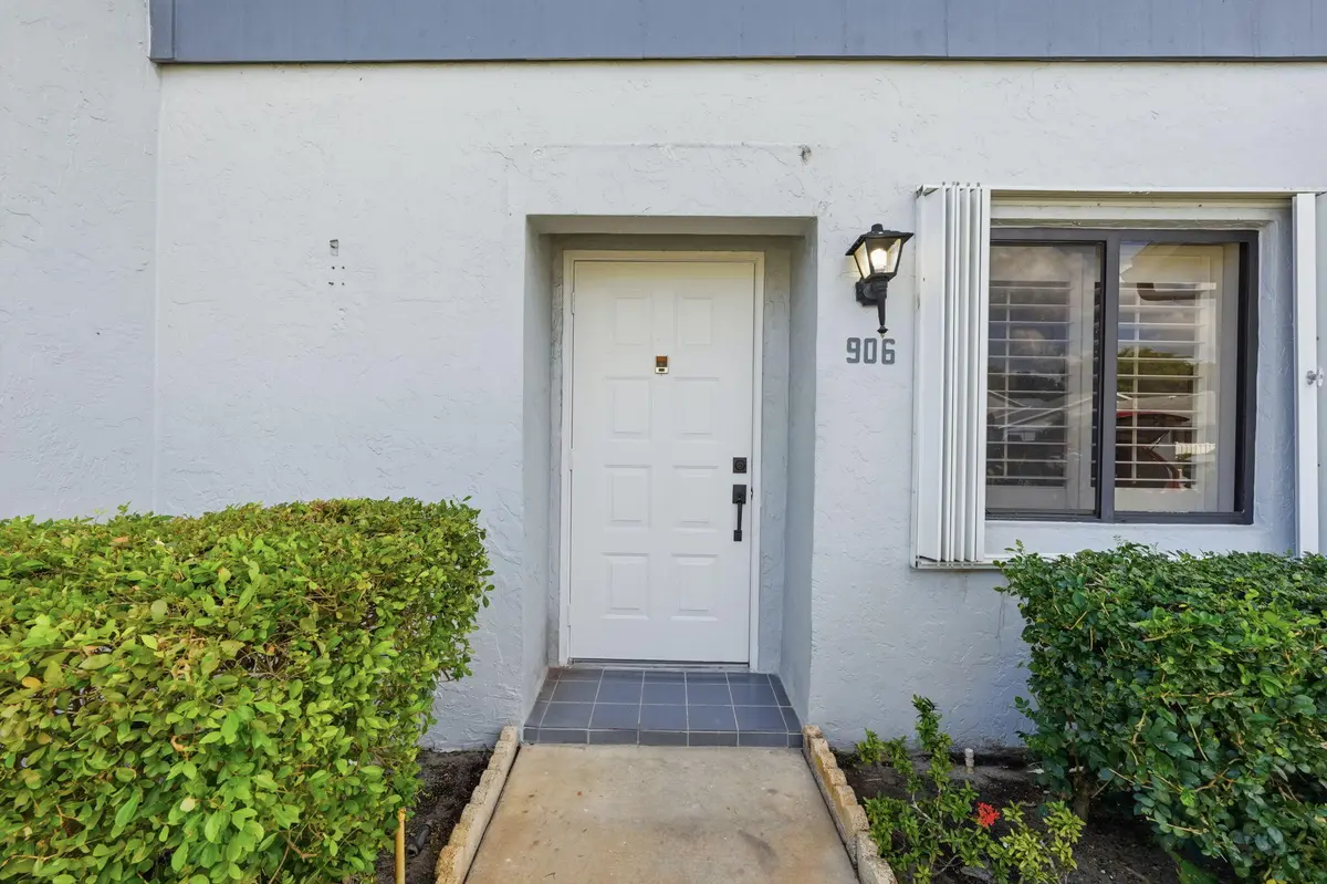 Front door at 2641 Gately Drive 906, West Palm Beach