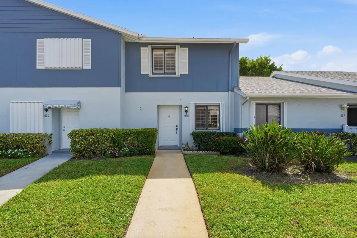 Front door at 2641 Gately Drive 906, West Palm Beach