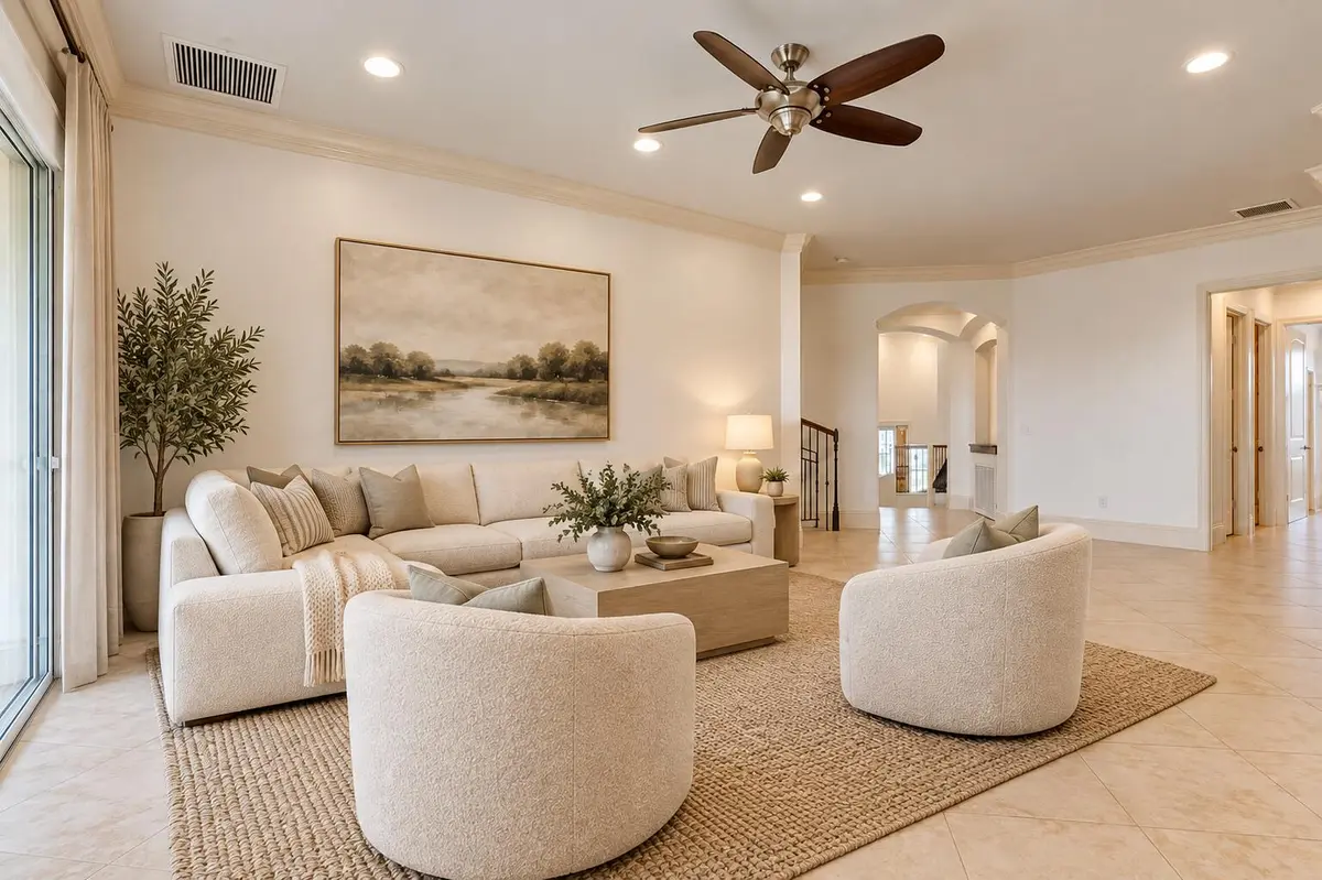 Alternate Angle Neutral Living Room at 8003 NW 128TH Lane, Parkland