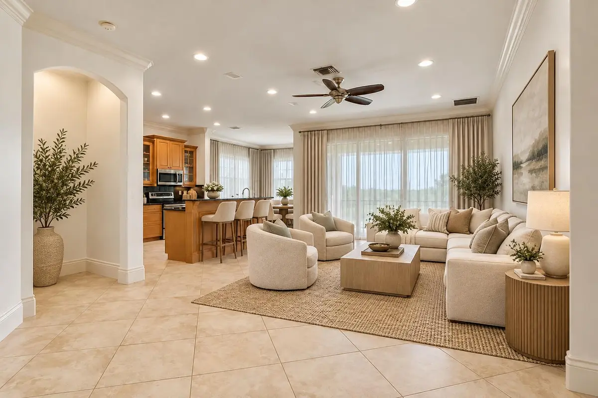 Bright Coastal Living Space at 8003 NW 128TH Lane, Parkland