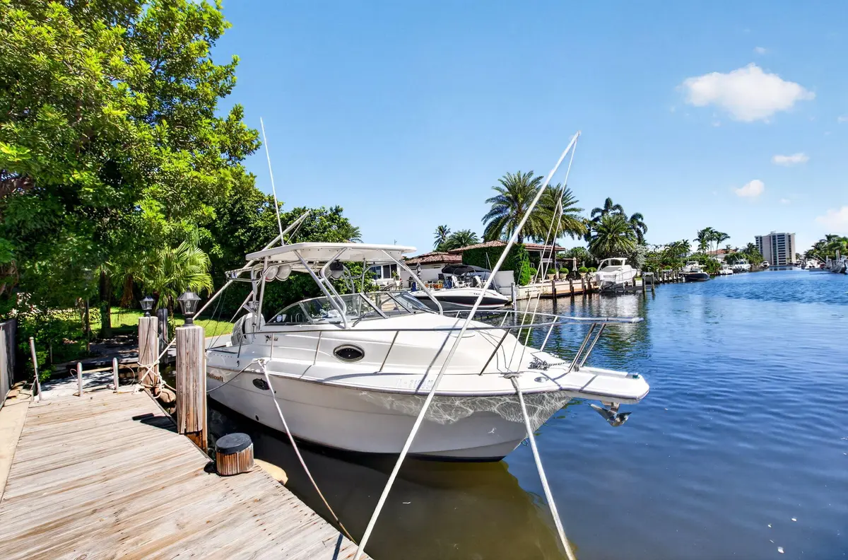 PRIVATE SPACIOUS 30 FT. DOCK at 2321 SPANISH Trail, Delray Beach