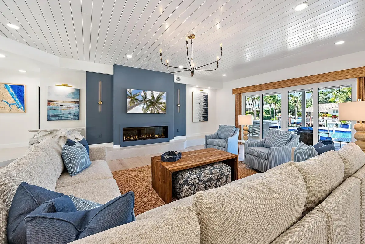 Living Room at 19 Island Road, Stuart